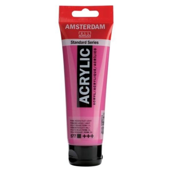 AMSTERDAM Acrylfarbe 120ml 17095772 p.rot viol.h.