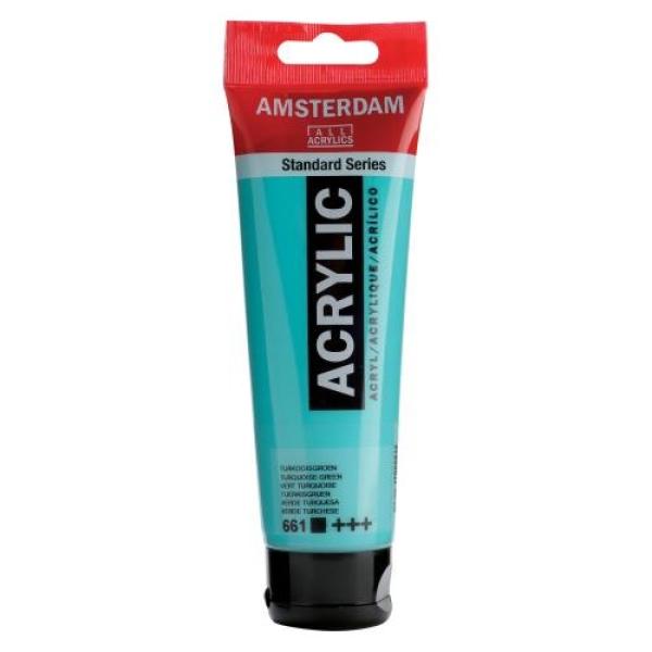 AMSTERDAM Acrylfarbe 120ml 17096612 tuerkisgruen