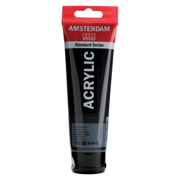 AMSTERDAM Acrylfarbe 120ml 17097022 lampenschwarz