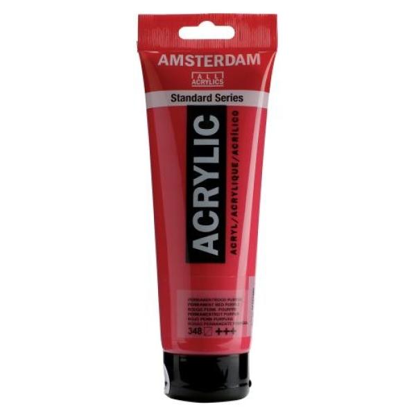 AMSTERDAM Acrylfarbe 250ml 17123480 p.rot purpur