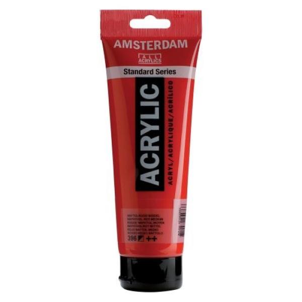 AMSTERDAM Acrylfarbe 250ml 17123960 naph.rot m.