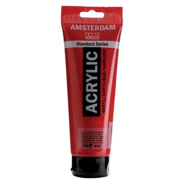 AMSTERDAM Acrylfarbe 250ml 17123990 napht.rot dk.