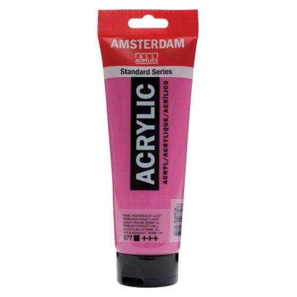 AMSTERDAM Acrylfarbe 250ml 17125770 p.rot viol.h.