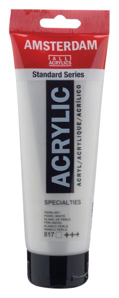 AMSTERDAM Acrylfarbe 250ml 17128170 perlweiss