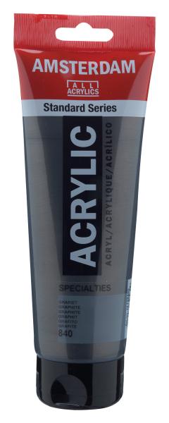 AMSTERDAM Acrylfarbe 250ml 17128400 graphit