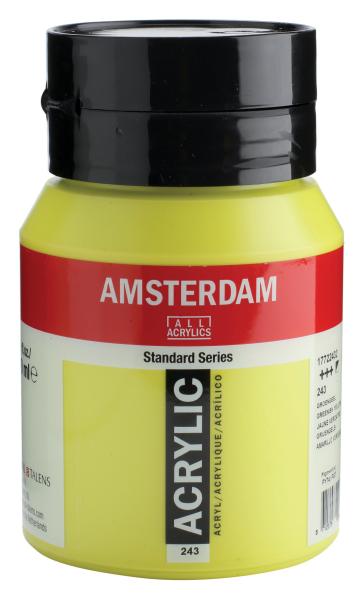 AMSTERDAM Acrylfarbe 500ml 17722432 grüngelb