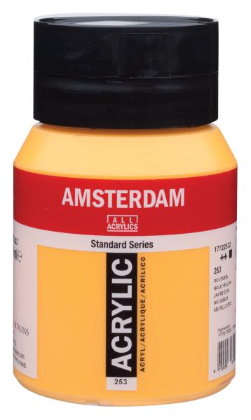 AMSTERDAM Acrylfarbe 500ml 17722532 goldgelb