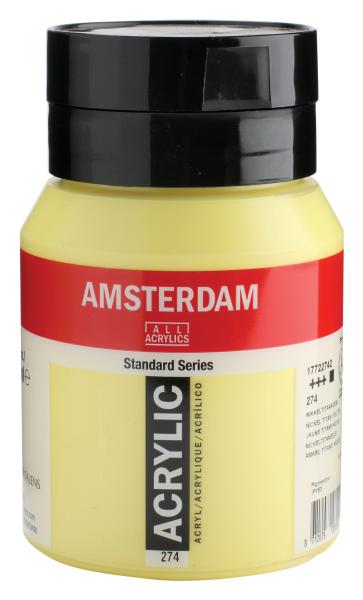 AMSTERDAM Acrylfarbe 500ml 17722742 nickeltitangelb