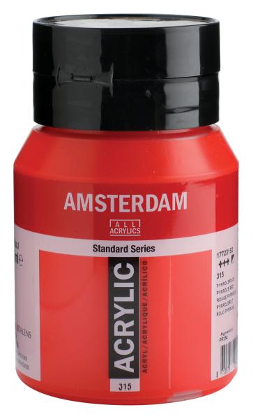 AMSTERDAM Acrylfarbe 500ml 17723152 pyrrolerot