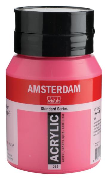 AMSTERDAM Acrylfarbe 500ml 17723662 chinacridonrosa