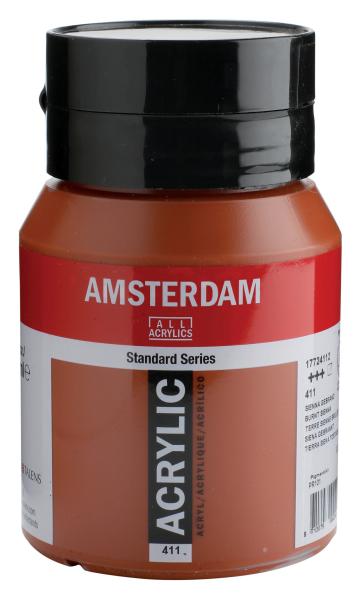 AMSTERDAM Acrylfarbe 500ml 17724112 Siena gebrannt