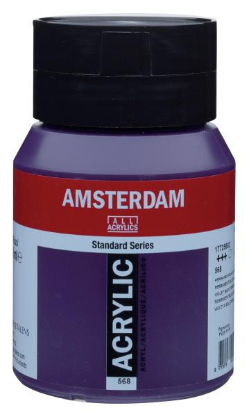 AMSTERDAM Acrylfarbe 500ml 17725682 permanent blau / violett