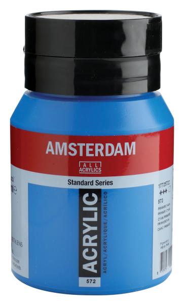 AMSTERDAM Acrylfarbe 500ml 17725722 primaerzyan