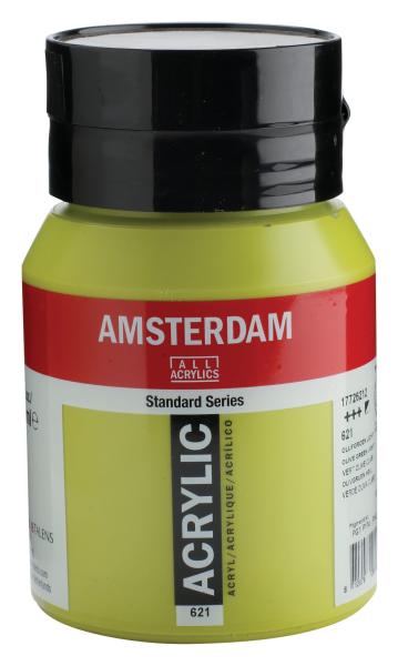 AMSTERDAM Acrylfarbe 500ml 17726212 olivgrün h.