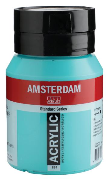 AMSTERDAM Acrylfarbe 500ml 17726612 türkisgrün