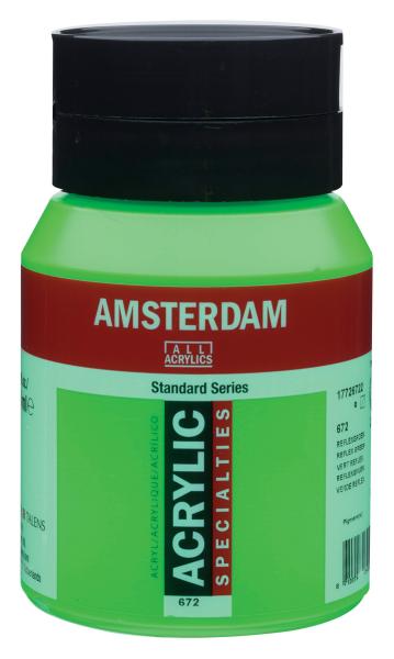 AMSTERDAM Acrylfarbe 500ml 17726722 reflexgrün