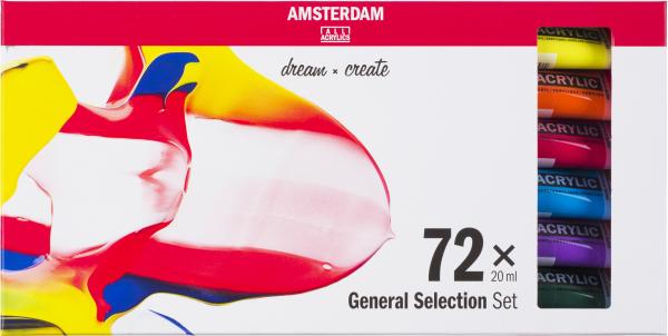 AMSTERDAM Standard Series Acryl Set 17820473 ass. 72x20ml