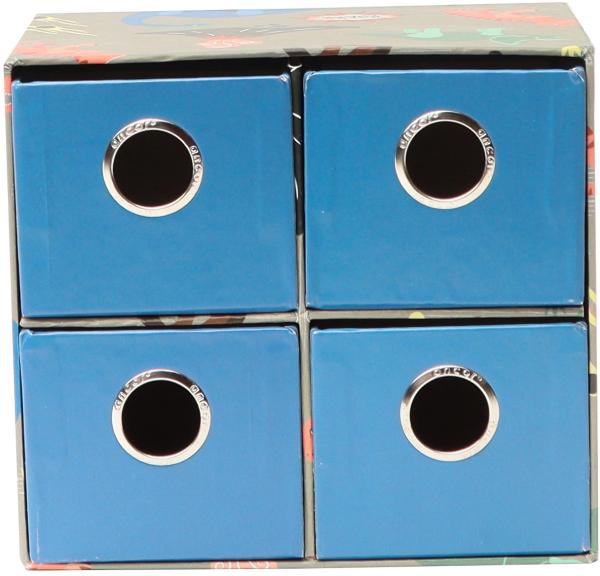 Ancor schubladen box b'log playme 122992 blau, 4 schubladen - Ancor-122992-5604730122992