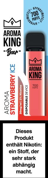 AROMA KING Bar 700 0170846 Strawberry Ice 20mg