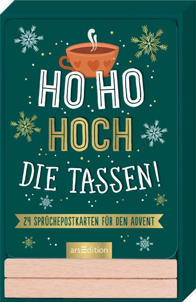 ARS EDITION Adventskalender 12906 Ho Ho Hoch die Tassen!