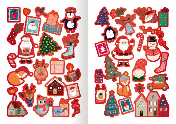 ARS EDITION Adventskalender 21x14.8cm 13392 Sticker