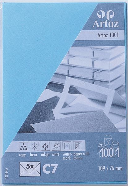 ARTOZ Couverts 1001 C7 107134183 100g, azur 5 Stück