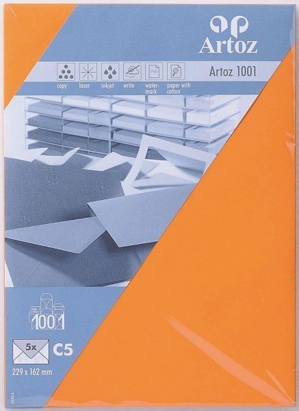 ARTOZ Couverts 1001 C5 107393195 100g, orange 5 Stück