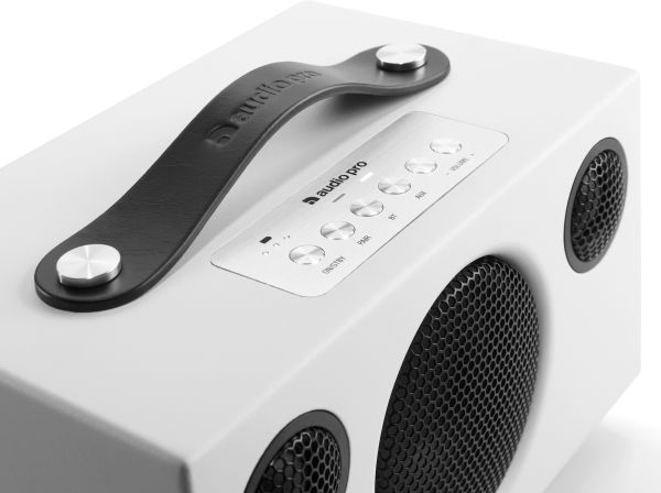 AUDIO PRO T3+ White 14201 Bluetooth Speaker