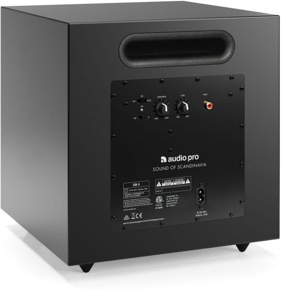 AUDIO PRO SW-5 14580 Subwoofer Black