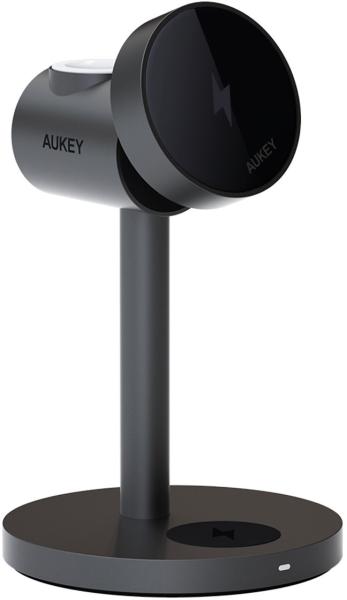 AUKEY Maglink 3-IN-1 Fastcharger LC-MC311 Wireless Charger 15W, Black