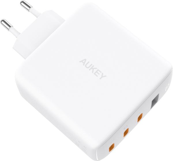 AUKEY OmniaMix II 100W GaN PD PA-B7S WH 4-Port, Wall Charger White