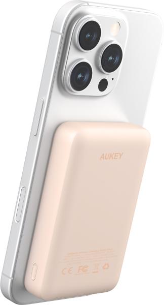 Aukey magfusion 10000mah pb-ms04 pi powerbank wireless pink - Aukey-pb-ms04-pi-0689323789160-03.jpg