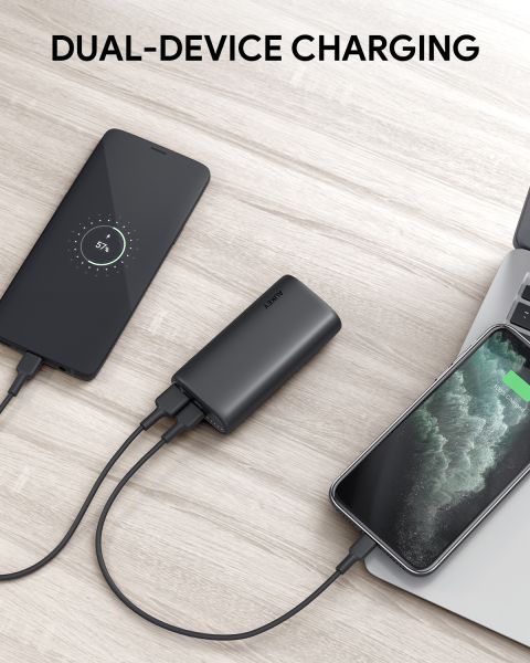 AUKEY Sprint Go 10000mAh Powerb. PB-Y36 black USB-C+A Max. 18W