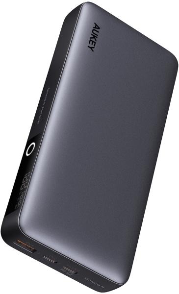 Aukey sprintx 20000mah powerbank pb-y43 65w pd, black - Aukey-pb-y43-0689323786435