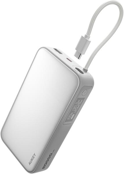 Aukey spark sling 20000mah pb-y48 wh 100w pd bild-in-usb-c, white - Aukey-pb-y48-wh-0689323788392-02.jpg