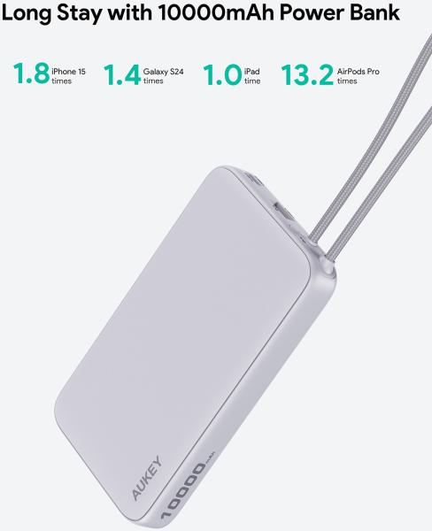 Aukey spark sling 10000mah pb pb-y53p wh 20w pd, bild-in-usb-c cal.wh - Aukey-pb-y53p-wh-0689323789320-03.jpg