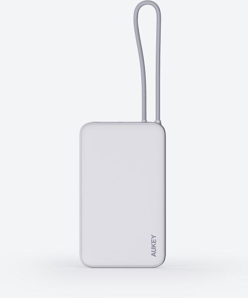 Aukey spark sling 10000mah pb pb-y53p wh 20w pd, bild-in-usb-c cal.wh - Aukey-pb-y53p-wh-0689323789320