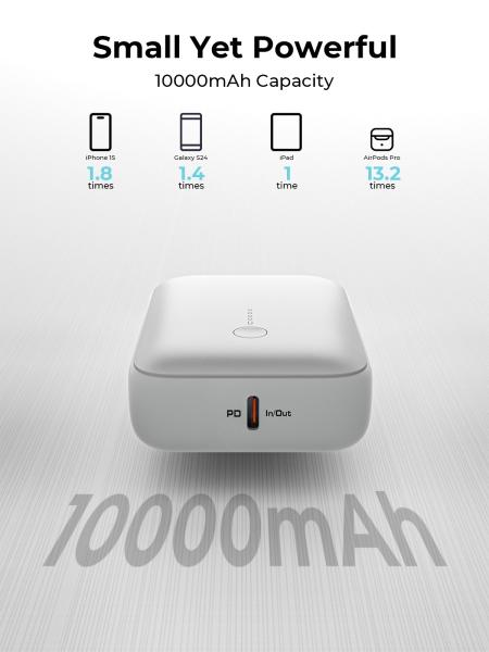 Aukey spark mini 10000, 20w, pd,qc pb-y55 wh powerbank,white,usb-c,usb-a - Aukey-pb-y55-wh-0689323788293-05.jpg