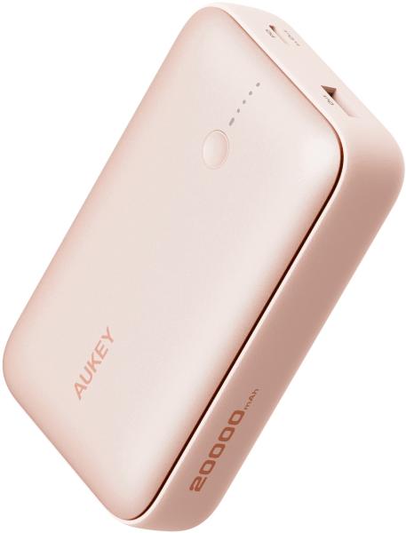 Aukey spark mini 20000, 20w, pd,qc pb-y57 pi powerbank,pink,usb-c,usb-a - Aukey-pb-y57-pi-0689323788347-02.jpg