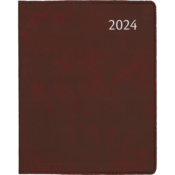 AURORA Agenda Plan-A-Week Perl 2024 2711P 1W/2S, ass., ML 21x27cm