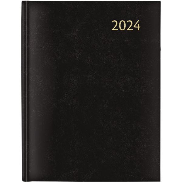 AURORA Agenda Business Florence 2024 2915Z 1W/2S, schwarz, ML 17.5x22.5cm