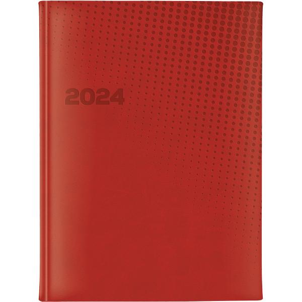 AURORA Agenda Business Vivella 2024 2916 1W/2S, ass., ML 17.5x22.5cm