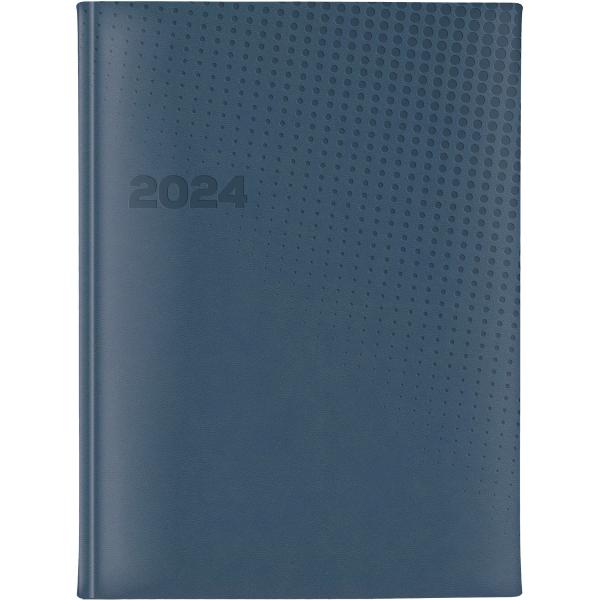 AURORA Agenda Business Vivella 2024 2916 1W/2S, ass., ML 17.5x22.5cm