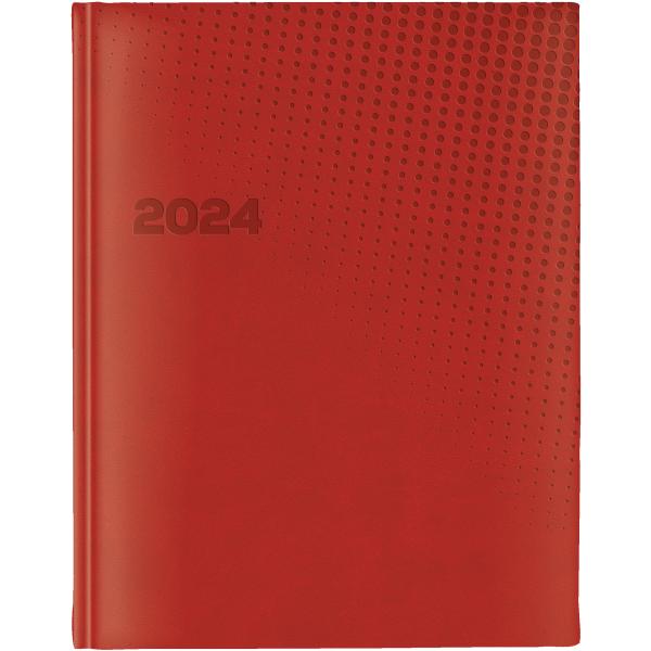 AURORA Agenda Largo d.Luxe Vive. 2024 3116 1T/1S, ass., ML 16.5x21cm