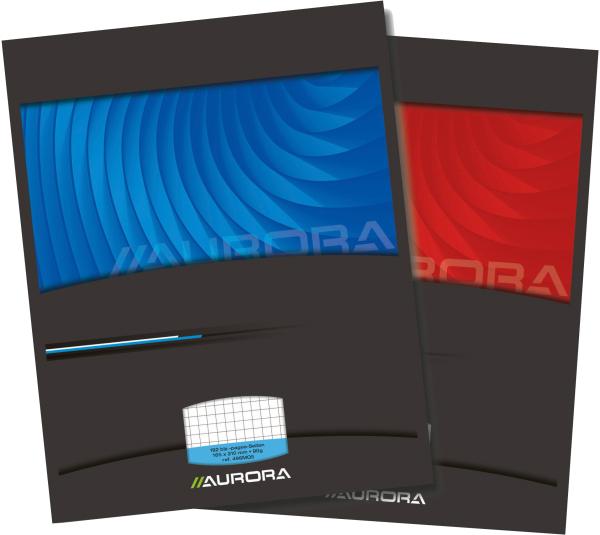 AURORA Notizbuch A5 496MQ5 kariert