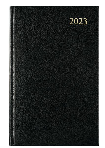 AURORA Agenda Folio 2 2024 FA111Z 2T/1S, schwarz, ML 14x21cm