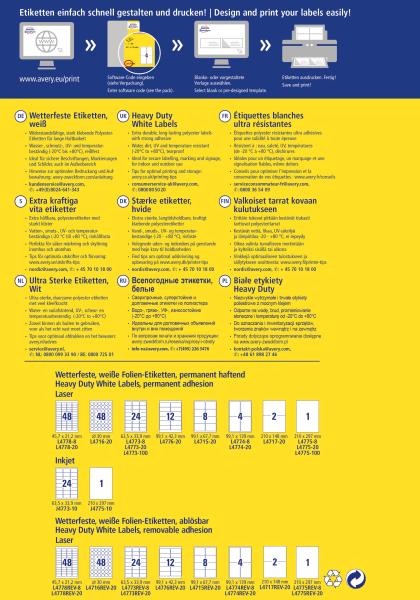 Avery zweckform folienetiketten 63,5x33,9mm l4773-20 wetterfest, perm.480stk./20bl. - Avery-zweckform-l4773-20-4004182047736-07.jpg