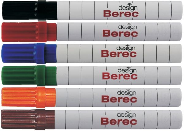 BEREC Whiteboard Marker 1-4mm 952.06.99 6er Etui Klassiker