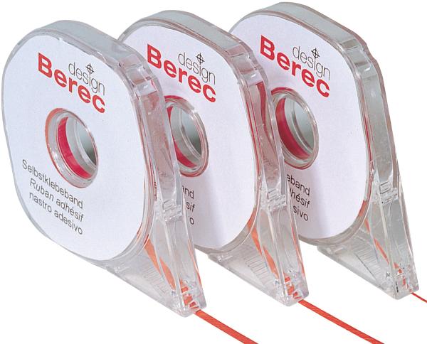 Berec aufteilungsband 2,5mm/16m mb 27.02 rot - Berec-mb-2702-7640106623531