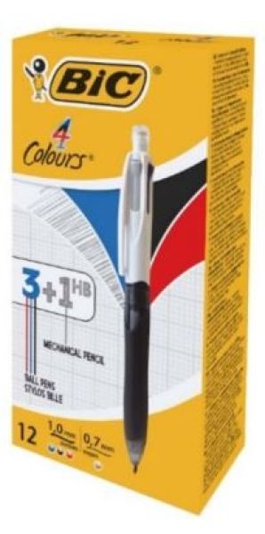 BIC Kugelschreiber M/HB 942104 4 Colours Multifun.